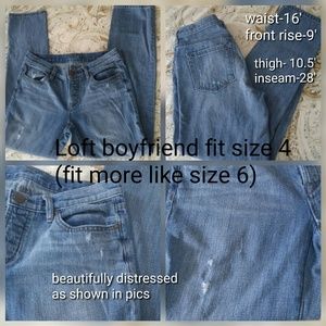 Loft Jeans boyfriend fit